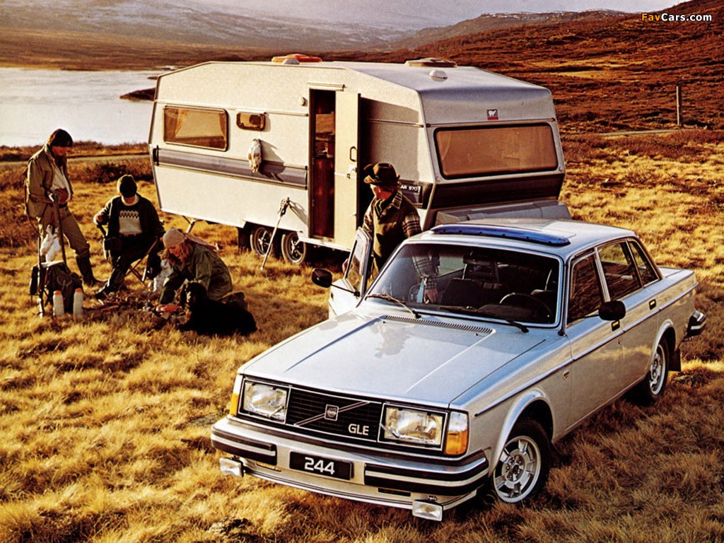 Volvo 244 GLE 1979–81 wallpapers (1024 x 768)