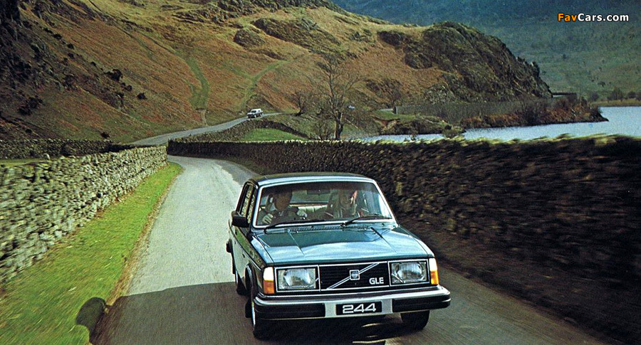 Volvo 244 GLE JP-spec 1979–81 wallpapers (900 x 485)