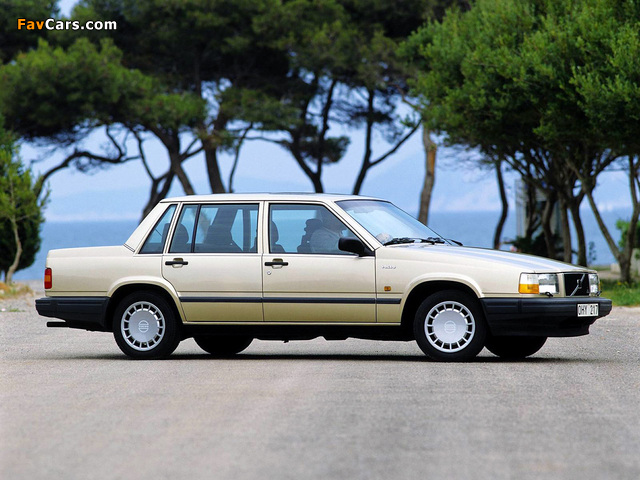 Volvo 740 1990–92 wallpapers (640 x 480)