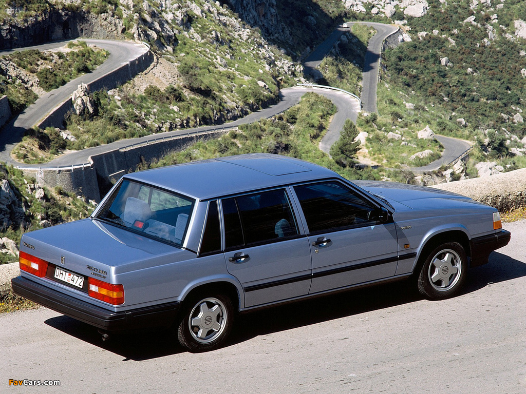Volvo 740 Turbo 1990–92 wallpapers (1024 x 768)