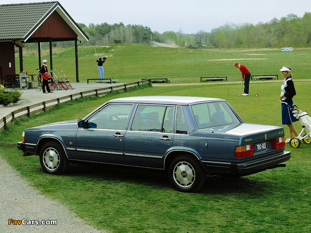 Volvo 760 GLE 1982–88 wallpapers (640 x 480)