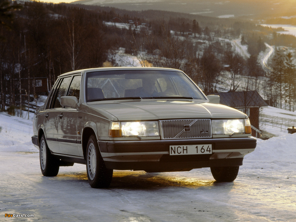 Volvo 760 GLE 1988–90 images (1024 x 768)