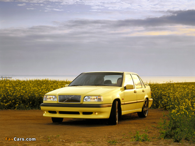 Volvo 850 T5 R 1995–96 wallpapers (640 x 480)