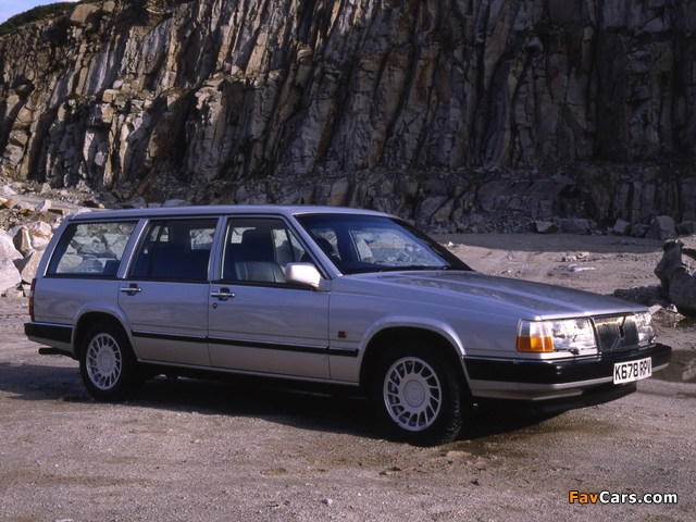 Volvo 940 Kombi UK-spec 1990–98 wallpapers (640 x 480)