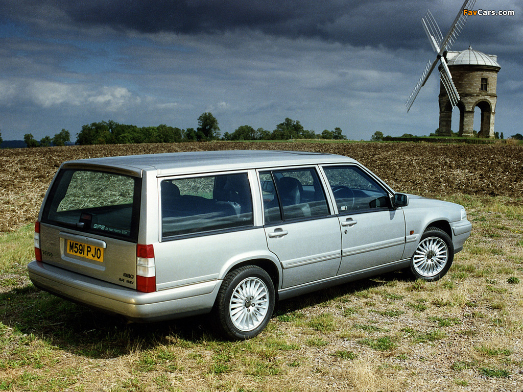 Volvo 960 Kombi UK-spec 1990–96 photos (1024 x 768)