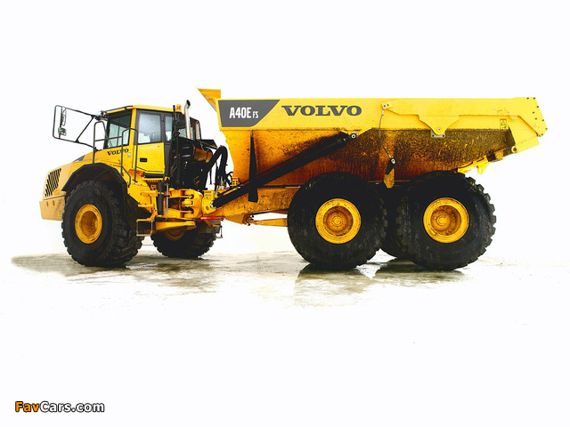 Photos of Volvo A40E FS 2007–11 (640 x 480)