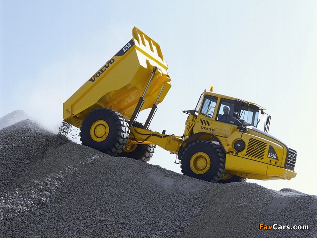 Volvo A25D 4x4 2003–08 pictures (640 x 480)