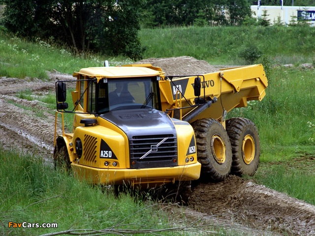 Volvo A25D 6x6 2003–07 pictures (640 x 480)