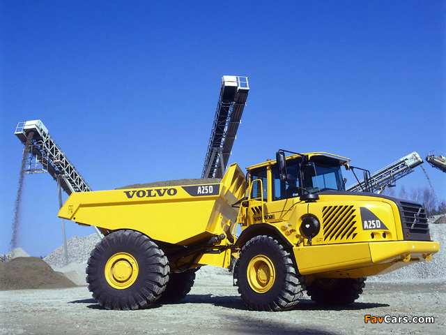 Volvo A25D 4x4 2003–08 wallpapers (640 x 480)