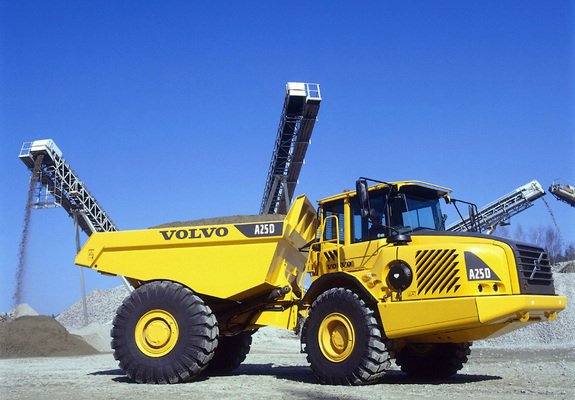 Volvo A25D 4x4 2003–08 wallpapers