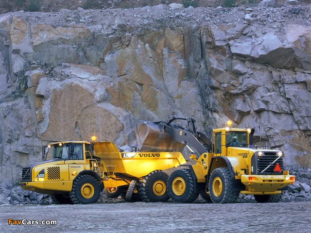 Volvo A25D 4x4 2003–08 wallpapers (640 x 480)