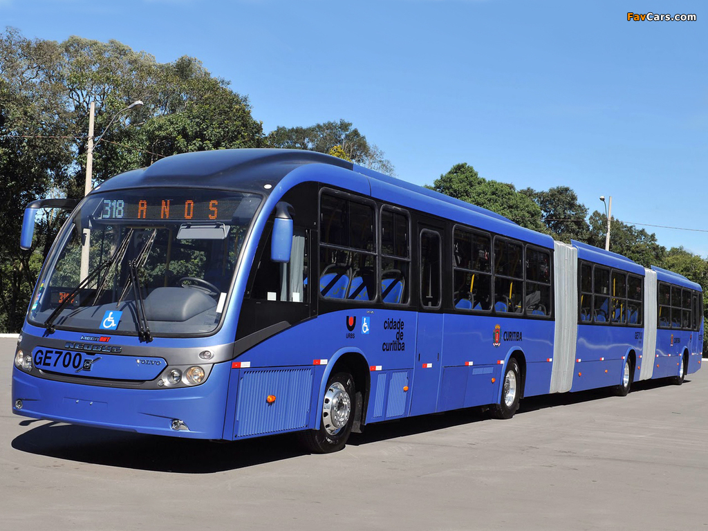 Images of Neobus Volvo B12M Mega BRT Biarticulated 2011 (1024 x 768)