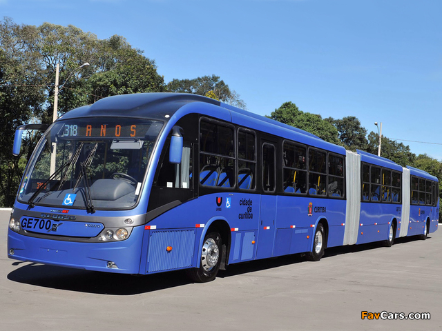 Images of Neobus Volvo B12M Mega BRT Biarticulated 2011 (640 x 480)