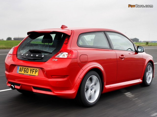 Volvo C30 R-Design UK-spec 2009 wallpapers (640 x 480)