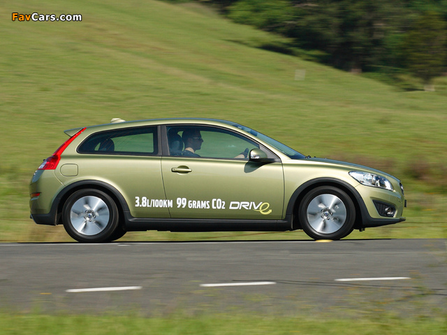 Volvo C30 DRIVe AU-spec 2010 wallpapers (640 x 480)