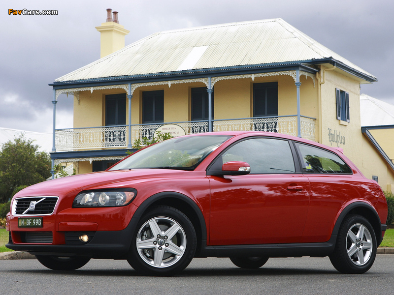 Volvo C30 D5 AU-spec 2007–09 wallpapers (800 x 600)