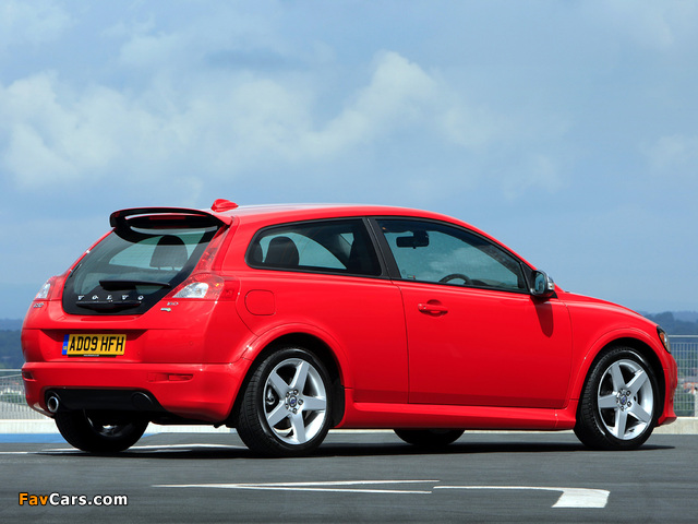 Volvo C30 R-Design DRIVe Efficiency UK-spec 2009 wallpapers (640 x 480)