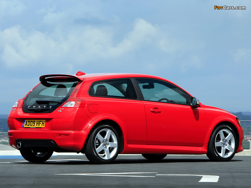 Volvo C30 R-Design DRIVe Efficiency UK-spec 2009 wallpapers (800 x 600)