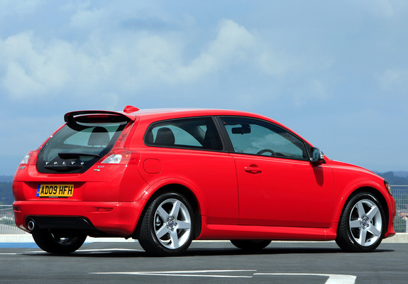 Volvo C30 R-Design DRIVe Efficiency UK-spec 2009 wallpapers