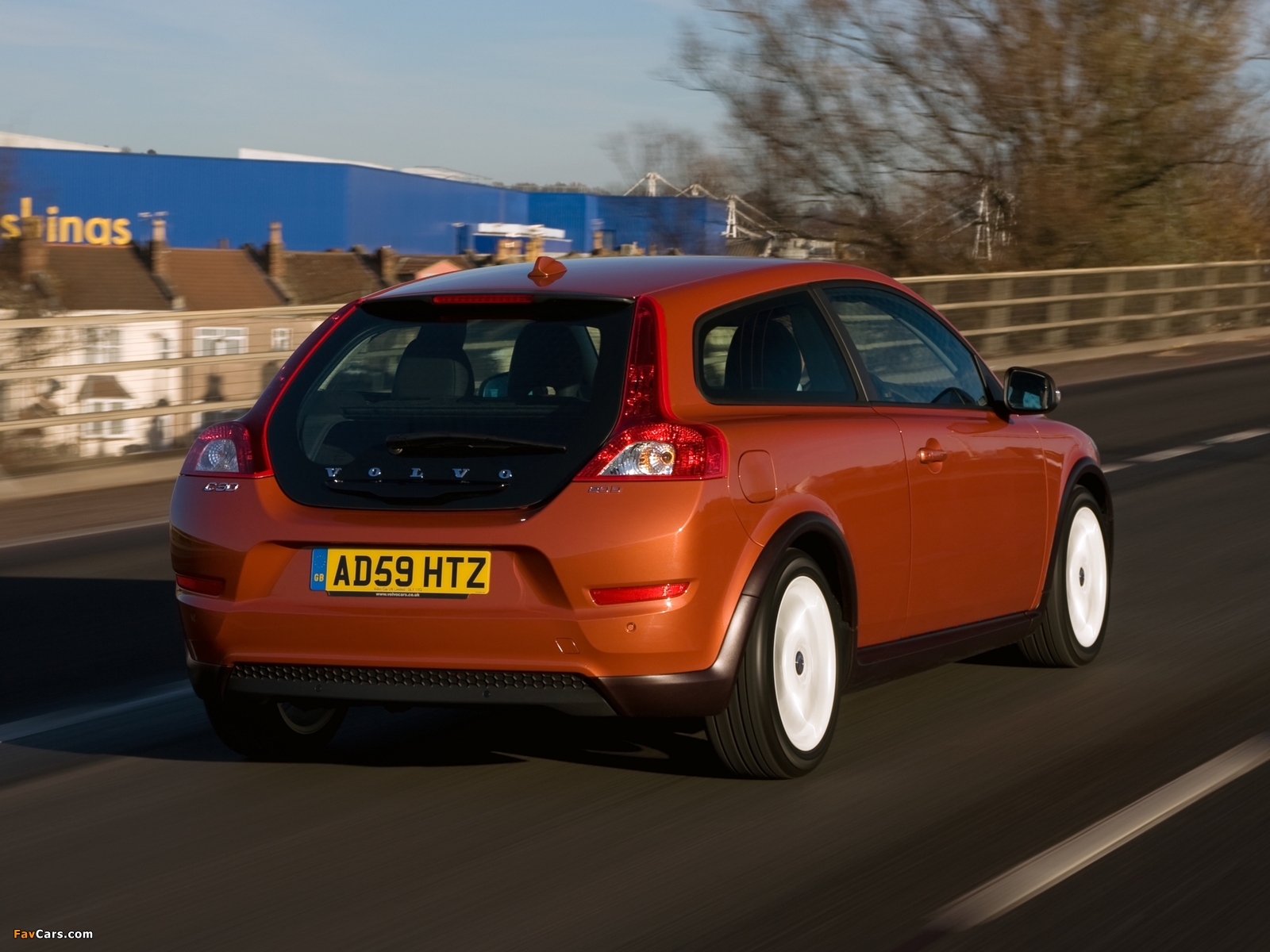 Volvo C30 2.0D UK-spec 2010 wallpapers (1600 x 1200)