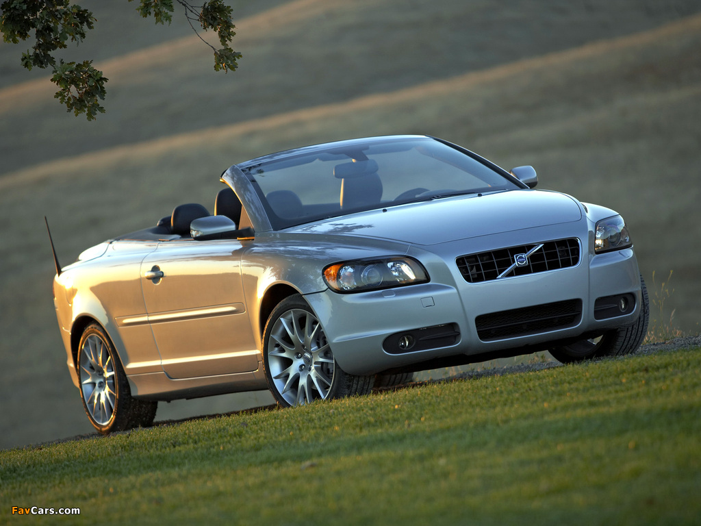 Volvo C70 T5 US-spec 2005–09 wallpapers (1024 x 768)