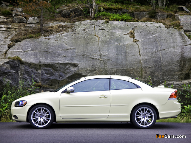 Volvo C70 T5 2005–09 wallpapers (640 x 480)