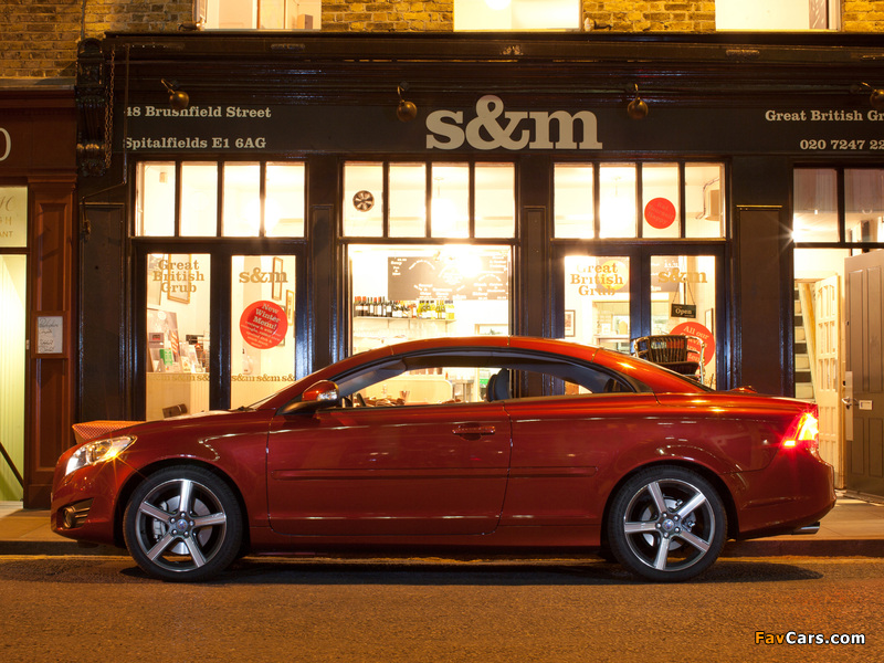 Volvo C70 D3 UK-spec 2010 photos (800 x 600)