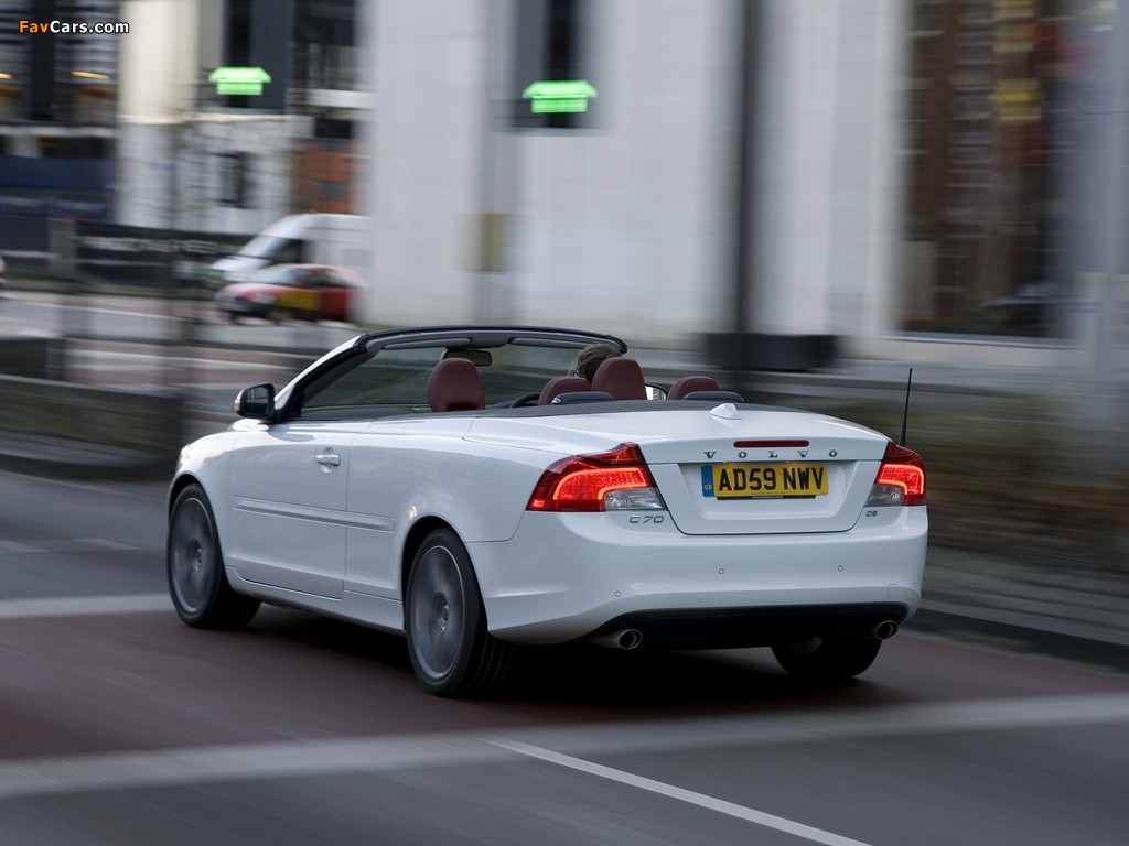 Volvo C70 D5 UK-spec 2010 wallpapers (1024 x 768)