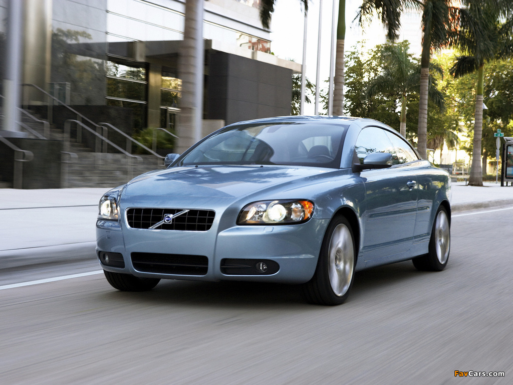 Volvo C70 T5 2005–09 wallpapers (1024 x 768)