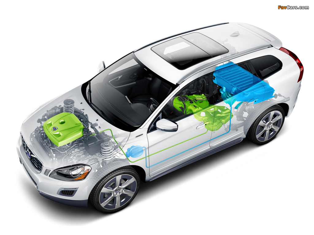 Volvo XC60 Plug-in Hybrid Concept 2012 pictures (1024 x 768)