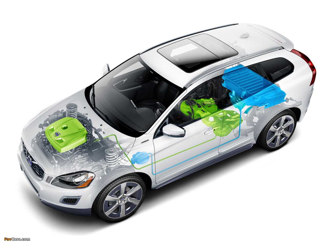 Volvo XC60 Plug-in Hybrid Concept 2012 pictures (1280 x 960)