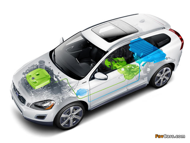 Volvo XC60 Plug-in Hybrid Concept 2012 pictures (640 x 480)