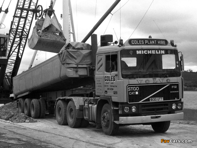 Images of Volvo F12 6x4 UK-spec 1987–94 (640 x 480)