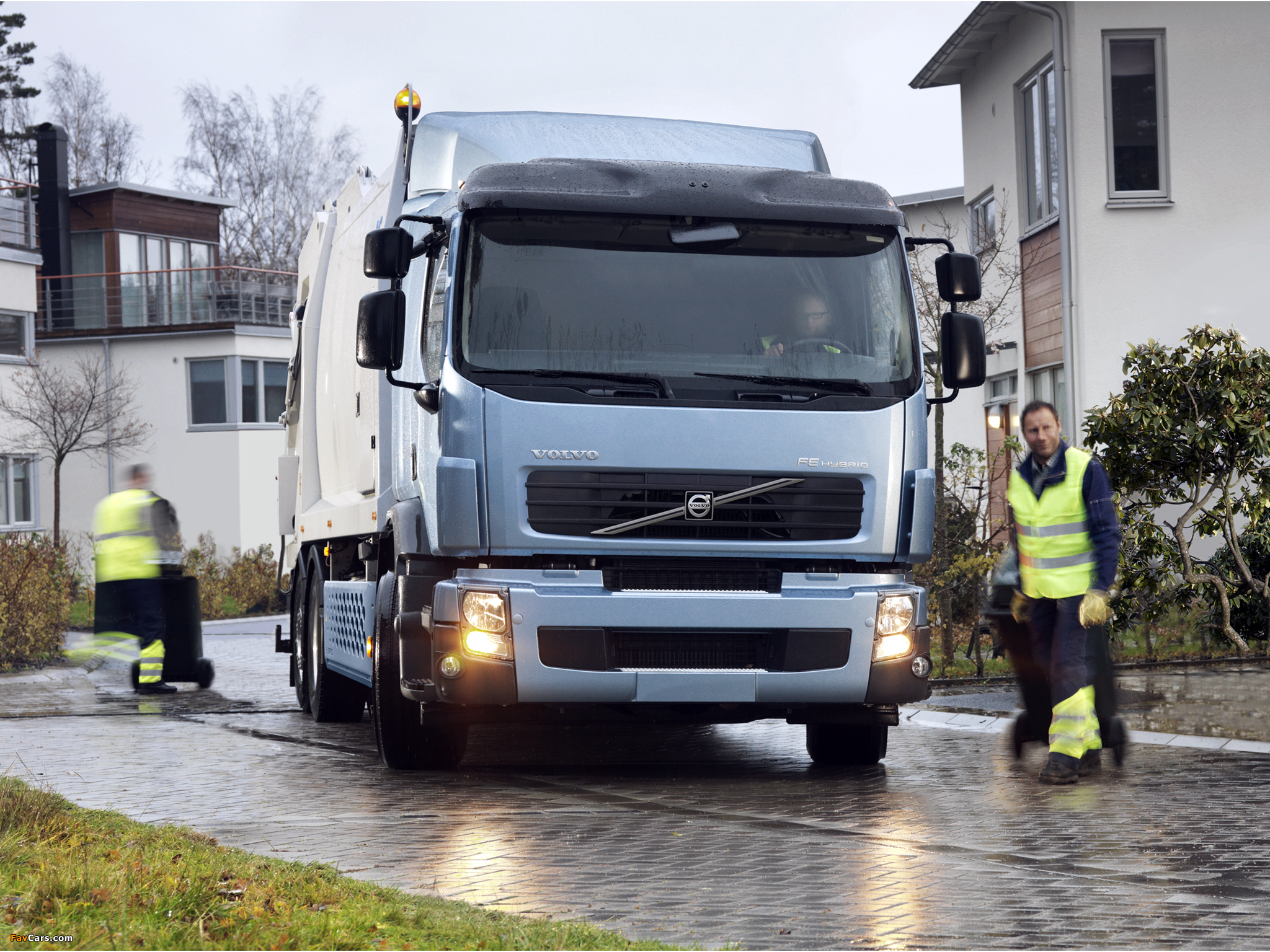 Pictures of Volvo FE Hybrid Rolloffcon Test Truck 2008–11 (2048 x 1536)