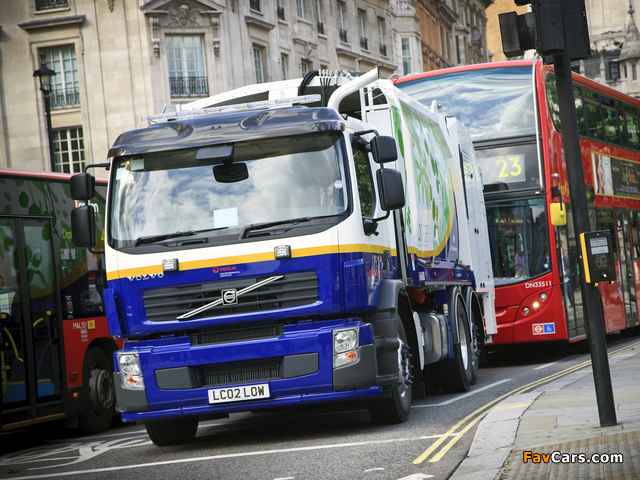 Pictures of Volvo FE Hybrid Rolloffcon Test Truck 2008–11 (640 x 480)
