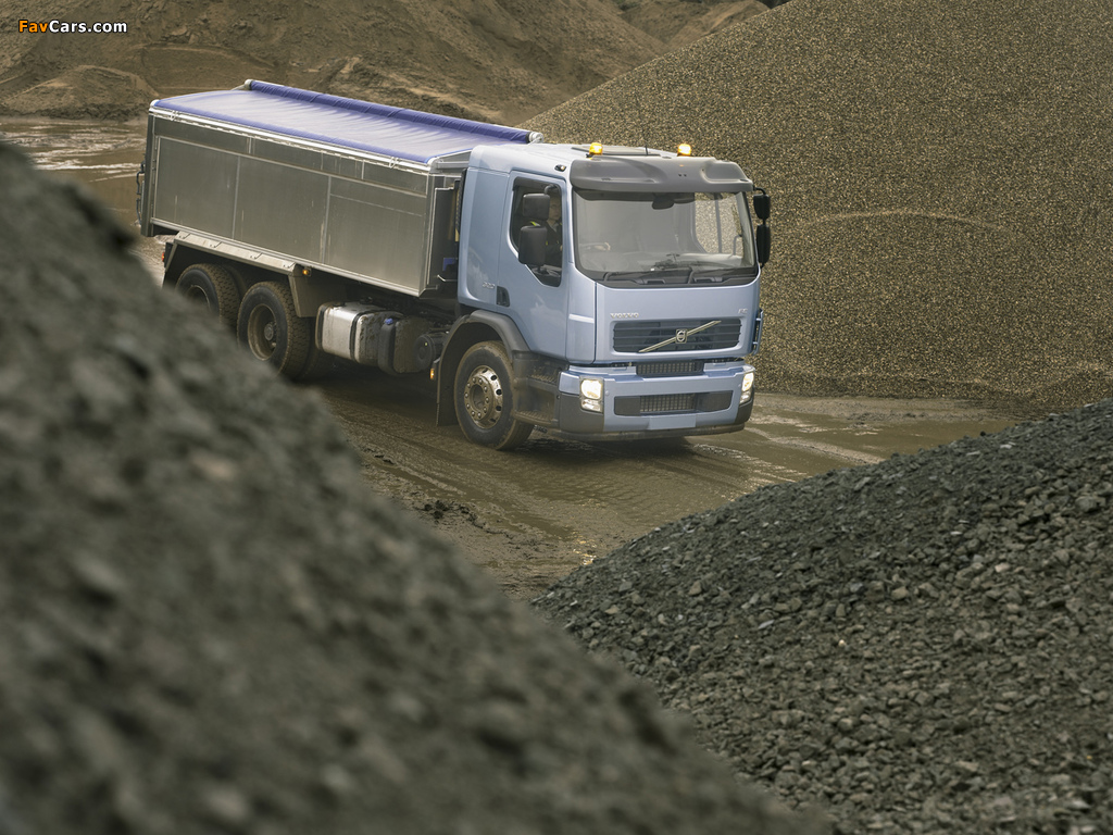 Volvo FE Tipper 2006 wallpapers (1024 x 768)