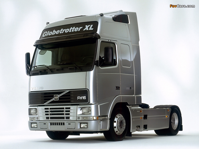 Images of Volvo FH16 Globetrotter XL Silver Cab 1995–2001 (800 x 600)