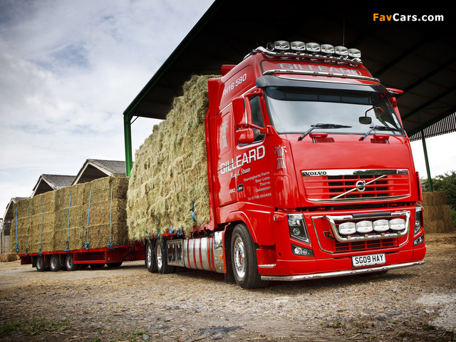 Images of Volvo FH16 580 6x2 2008–12 (640 x 480)
