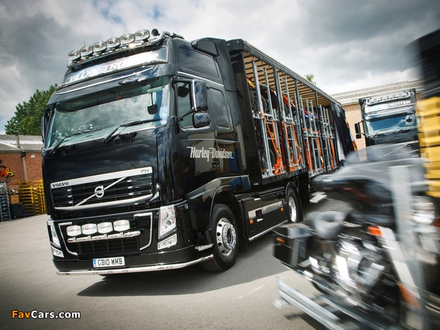 Images of Volvo FH 500 Harley-Davidson Show Truck UK-spec 2010 (640 x 480)