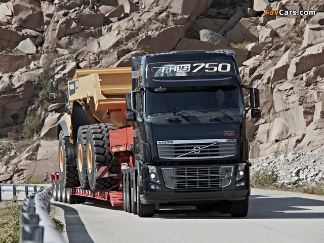 Images of Volvo FH16 750 8x4 2011–12 (640 x 480)