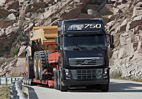 Images of Volvo FH16 750 8x4 2011–12