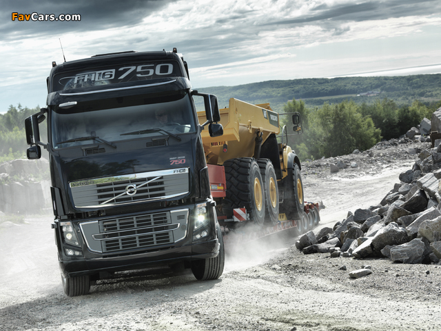 Photos of Volvo FH16 750 8x4 2011–12 (640 x 480)
