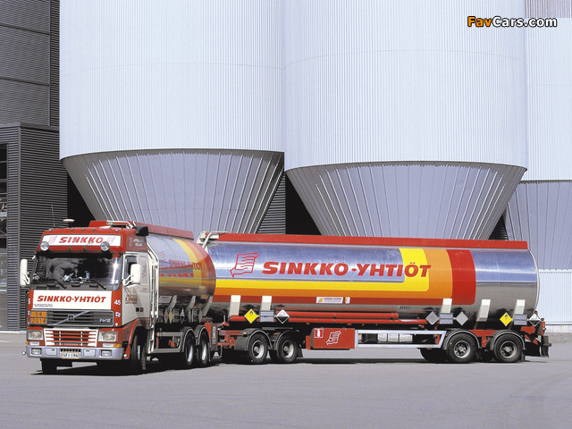 Pictures of Volvo FH12 Globetrotter Tanker 1993–2002 (640 x 480)