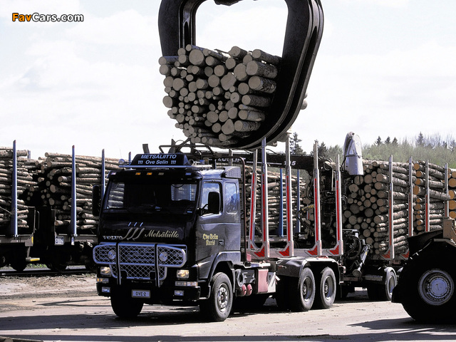 Volvo FH16 Timber Truck 1993–2001 images (640 x 480)