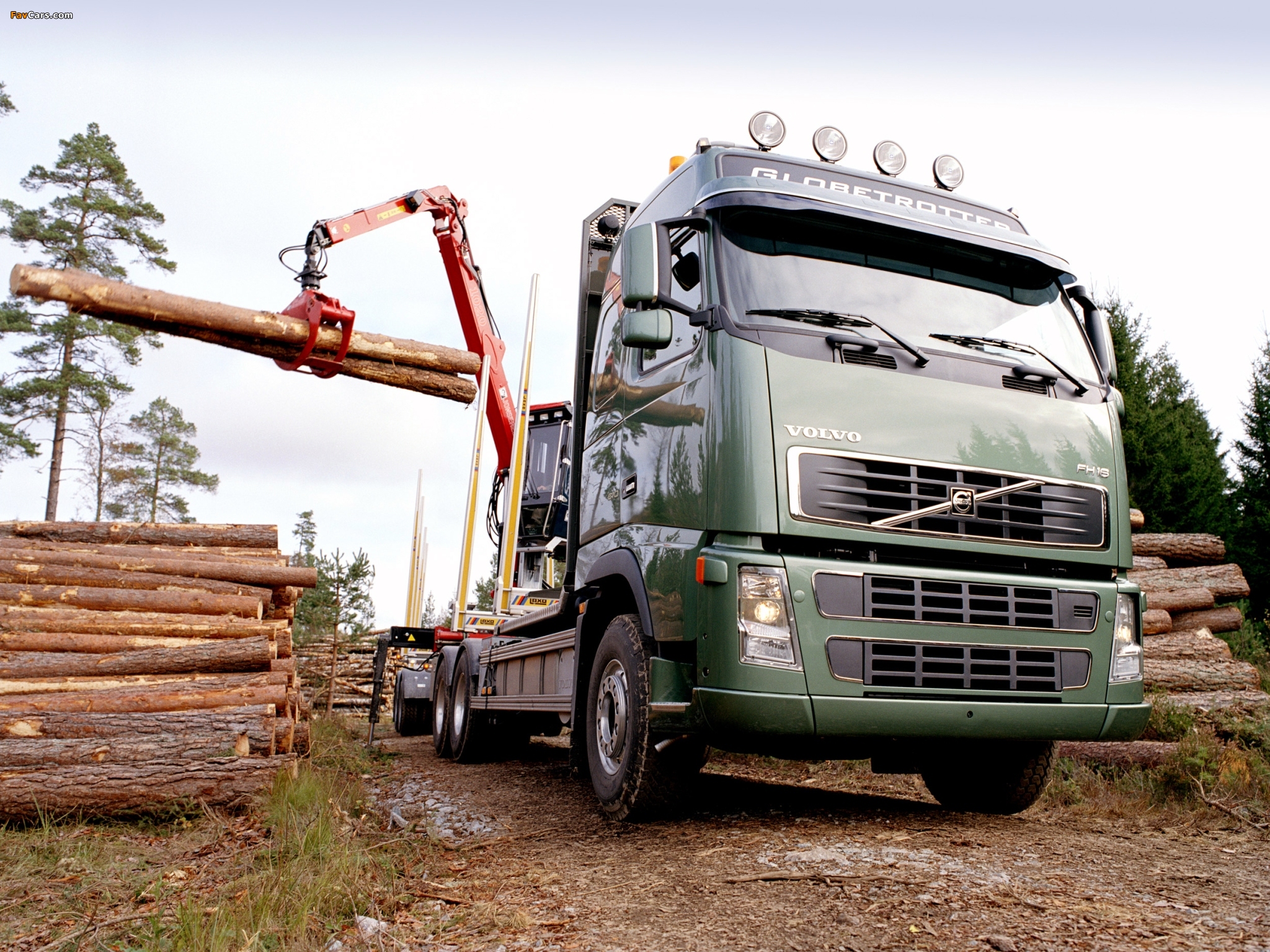 Volvo FH16 Timber Truck 2003–08 wallpapers (2048 x 1536)