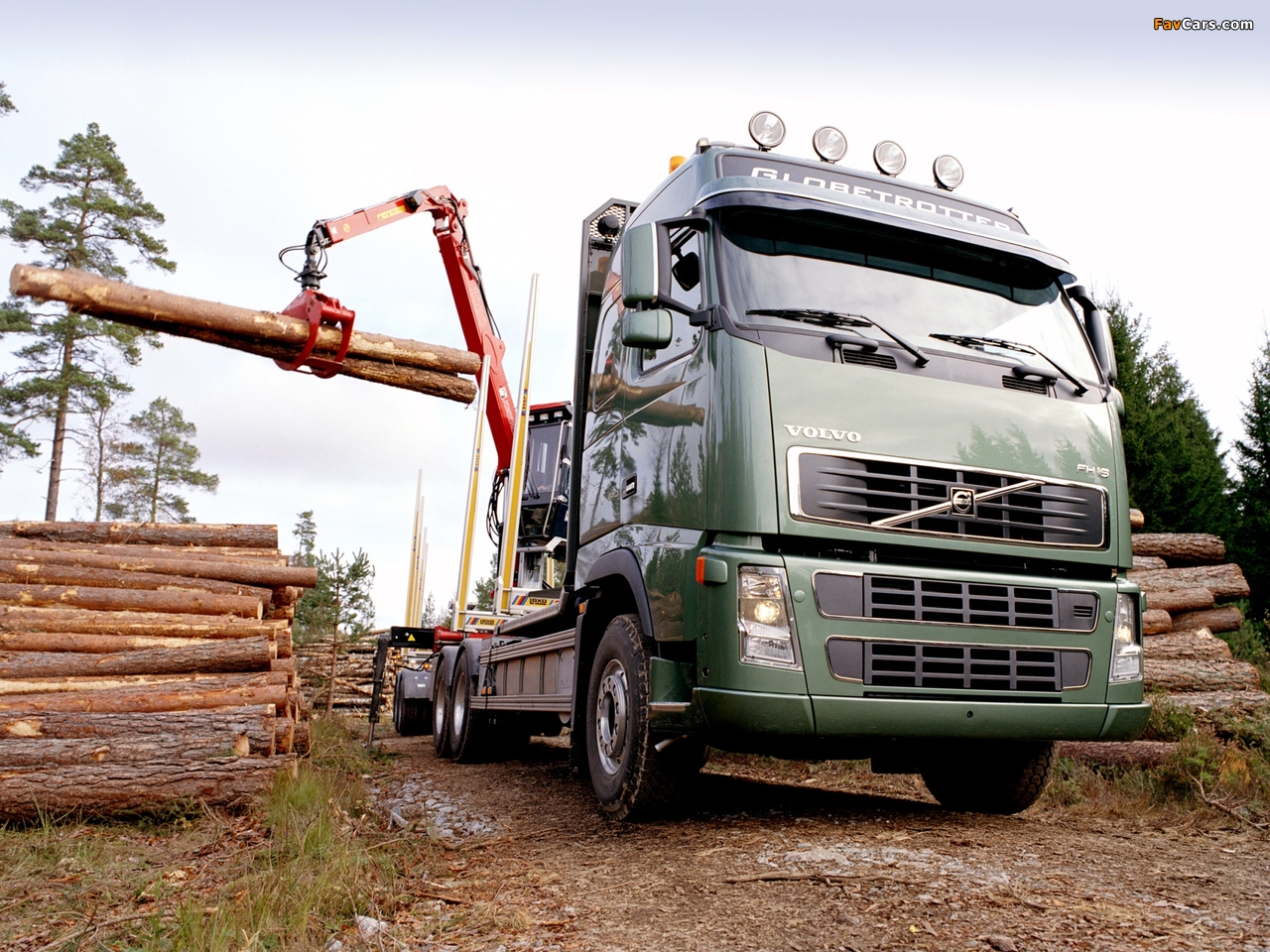 Volvo FH16 Timber Truck 2003–08 wallpapers (1280 x 960)