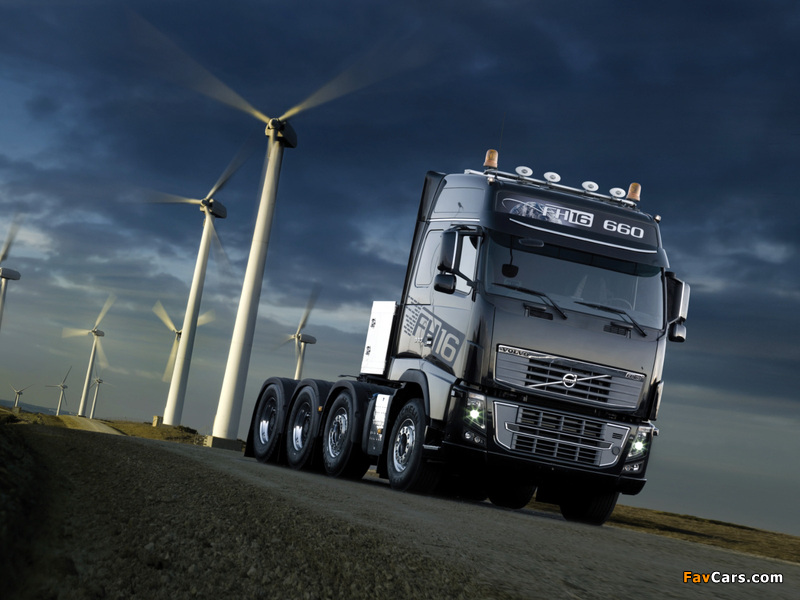 Volvo FH16 660 8x4 2008 images (800 x 600)