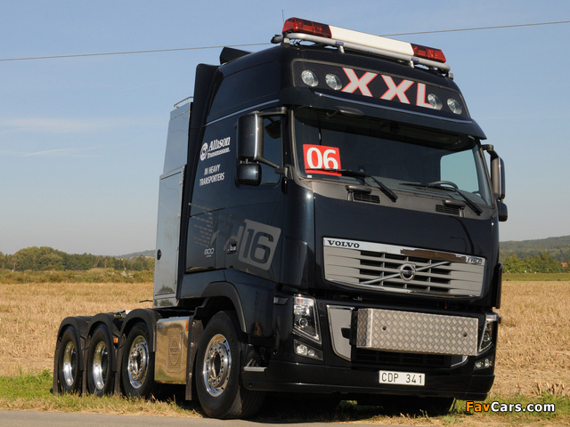 Volvo FH16 600 8x4 2008 pictures (640 x 480)