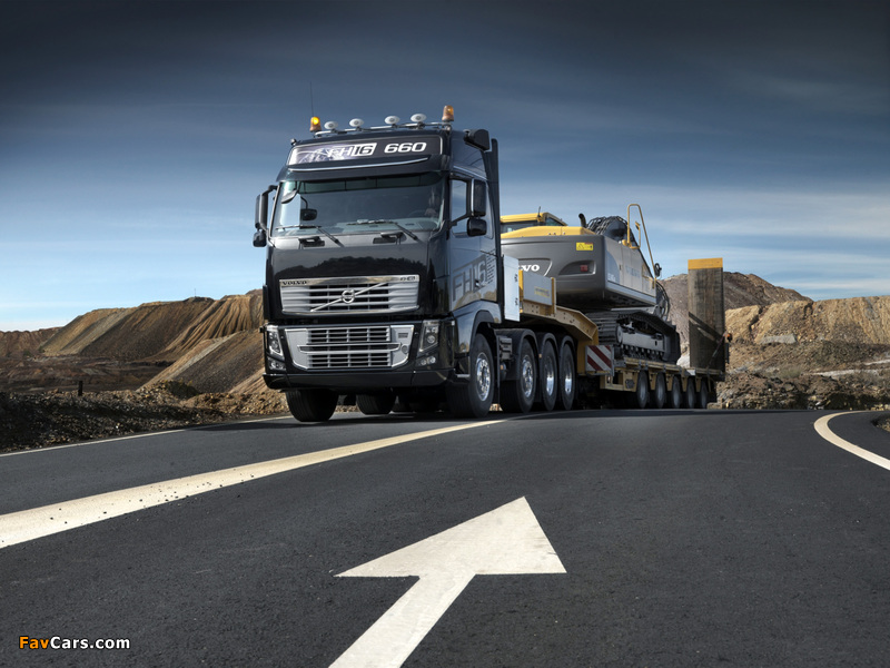 Volvo FH16 660 8x4 2008 pictures (800 x 600)