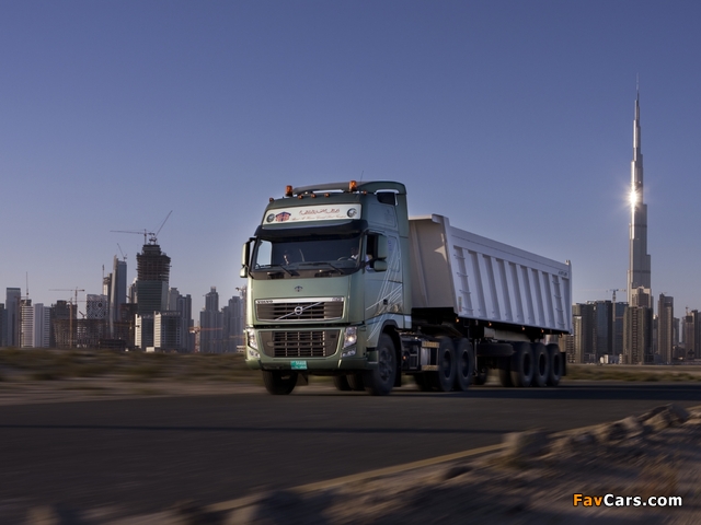 Volvo FH16 610 6x4 OAE-spec 2008 wallpapers (640 x 480)